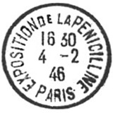 Cachet de Henri Becquerel Radioactivité 1896