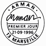 Cachet de Arman - Œuvre originale