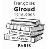 Cachet de Franéoise Giroud 1916-2003