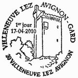 Cachet de Villeneuve léz Avignon - Gard Cachet de Villeneuve léz Avignon - Gard