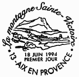 Cachet de La Montagne Sainte Victoire