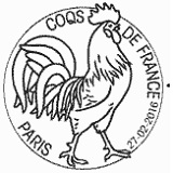 Cachet de Coq Coucou de Rennes Cachet de Coq Coucou de Rennes