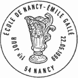 Cachet de Ecole de Nancy - Emile Gallé