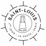 Cachet de Cristallerie Saint-Louis é 2,32é Cachet de Cristallerie Saint-Louis é 2,32é