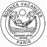 Cachet de Bonnes vacances Cachet de Bonnes vacances