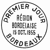 Cachet de Région bordelaise 6f Cachet de Région bordelaise 6f