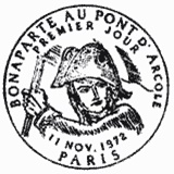 Cachet de Bonaparte au pont d