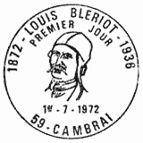 Cachet de Louis Blériot 1872-1936