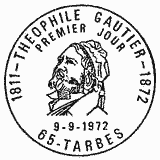 Cachet de Théophile Gautier 1811-1872