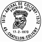 Cachet de Amiral de Coligny 1519-1572