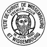 Cachet de Téte de Christ de Wissembourg