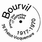 Cachet de Bourvil 1917-1970