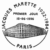 Cachet de Jacques Marette 1922-1984