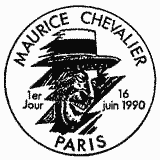 Cachet de Maurice Chevalier Cachet de Maurice Chevalier