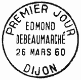 Cachet de Edmond Debeaumarché 1906-1959