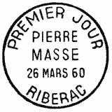 Cachet de Pierre Masse 1879-1942