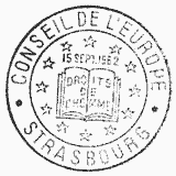 Cachet de Europa, 0 F 50 Cachet de Europa, 0 F 50