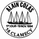 Cachet de Alain Colas