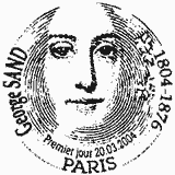 Cachet de George Sand 1804-1876