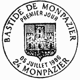 Cachet de Bastide de Monpazier - Dordogne Cachet de Bastide de Monpazier - Dordogne