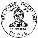 Cachet de Marcel Proust 1871-1922