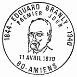 Cachet de Edouard Branly 1844-1940