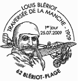 Cachet de Louis Blériot - Traversé de la Manche 1909