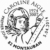 Cachet de Caroline Aigle 1974-2007