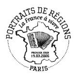 Cachet de Portraits de régions n° 5 - La France à vivre Cachet de Portraits de régions n° 5 - La France à vivre