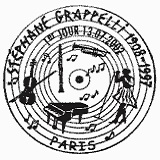 Cachet de Stéphane Grappelli 1908-1997