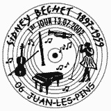 Cachet de Sidney Bechet 1897-1959