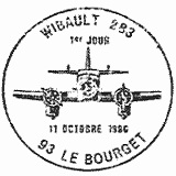 Cachet de Wibault 283 - F-AMTS Cachet de Wibault 283 - F-AMTS
