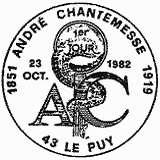 Cachet de André Chantemesse 1851-1919 Cachet de André Chantemesse 1851-1919