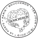 Cachet de Coeur Boucheron autoadhésif - 1,76