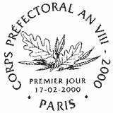 Cachet de Corps Préfectoral An VIII-2000 Cachet de Corps Préfectoral An VIII-2000