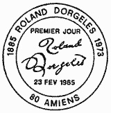 Cachet de Roland Dorgelès 1866-1944