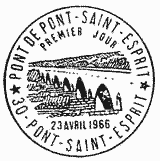 Cachet de Pont de Pont-Saint-Esprit (1265) Cachet de Pont de Pont-Saint-Esprit (1265)