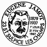 Cachet de Eugène Jamot 1879-1937 Cachet de Eugène Jamot 1879-1937