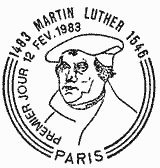 Cachet de Martin Luther 1483-1546