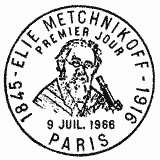 Cachet de Elie Metchnikoff dans son laboratoire de l Cachet de Elie Metchnikoff dans son laboratoire de l