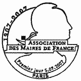 Cachet de Association des Maires de France Cachet de Association des Maires de France