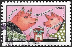 Donner de la confiture aux cochons