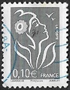 Marianne de Lamouche - 0,10€ gris