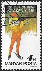 Biathlon - Jeux olympiques d'hiver 1988 - Calgary