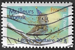 Oiseau avec chapeau de fête