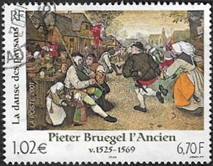 Pieter Bruegel l'Ancien v 1525-1569 éLa danse des paysansé