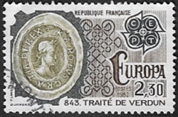 Europa Traité de Verdun 843