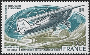 Traversée de l'Atlantique nord Charles Lindbergh - Nungesser et Coli