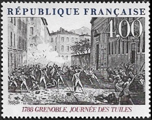 Grenoble 1788 - Journée des tuiles