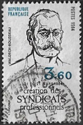 Pierre Waldeck-Rousseau Centenaire de la création des syndicats professionnels